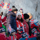 The Duke and Duchess of Cambridge concluded their visit to Norway by Øvresetertjern. Photo: Lise Åserud / NTB scanpix